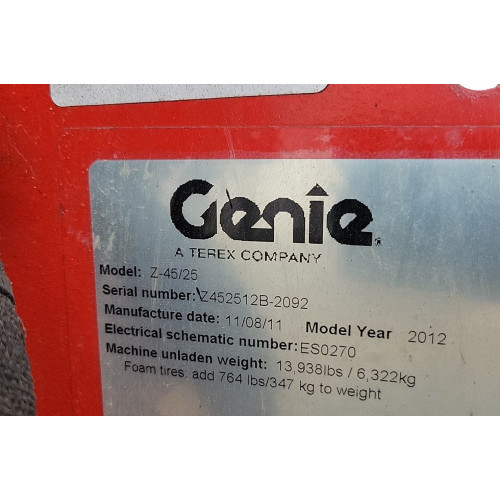 Коленчатый подъемник Genie Z-45