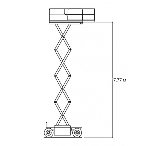 Ножничный подъёмник JLG 2630 ES
