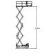 Ножничный подъёмник JLG M4069